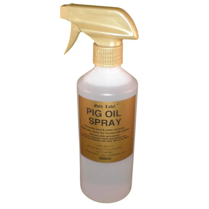 Gold Label Pig Oil Spray 500ml